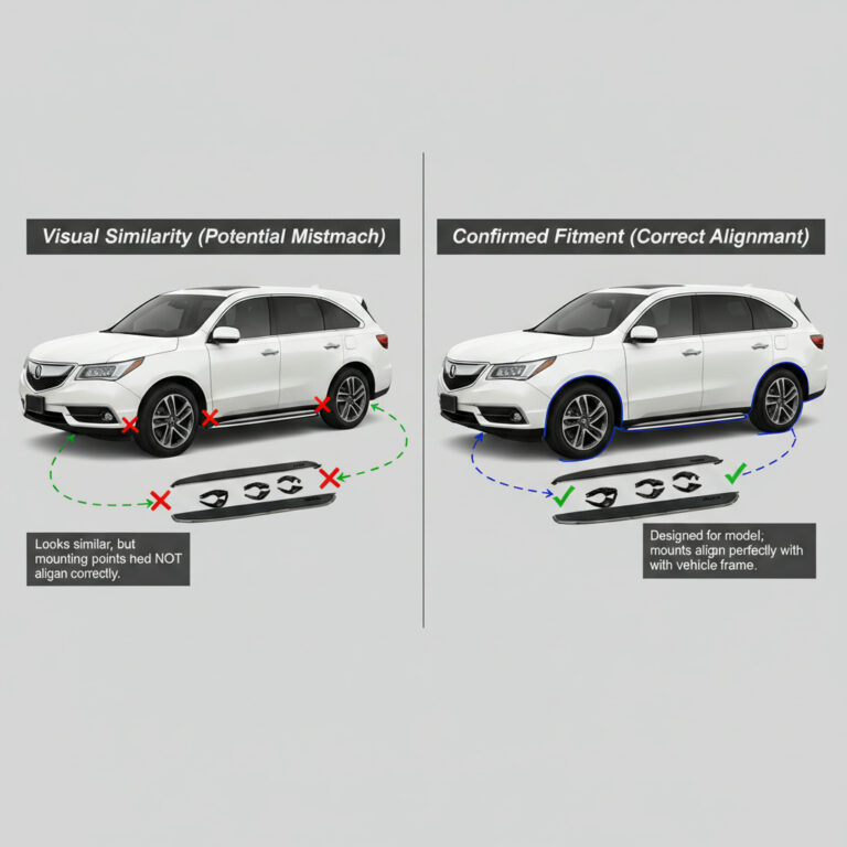 Will 1g Acura MDX Running Boards Fit 2g