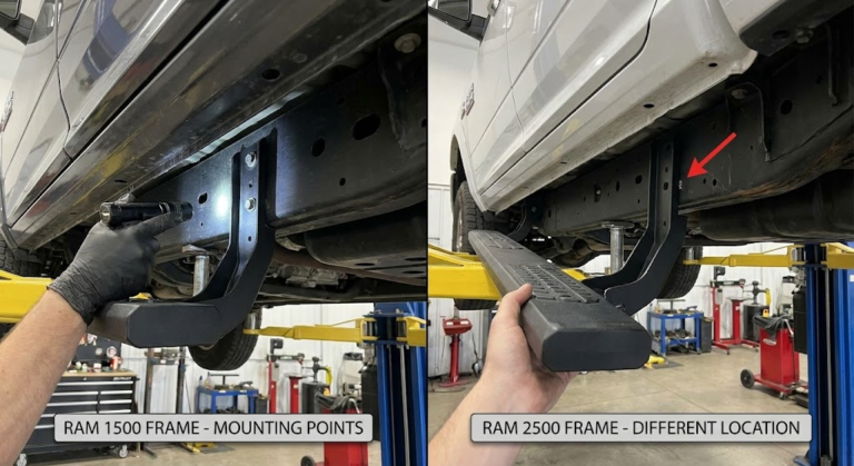 Will Dodge RAM 1500 Running Boards Fit on a 2500