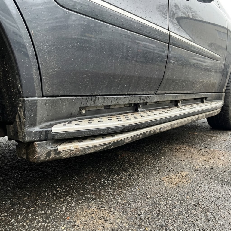 Running Boards For 2008 Mercedes ML 320 CDI 4MATIC: What They Are In Practice