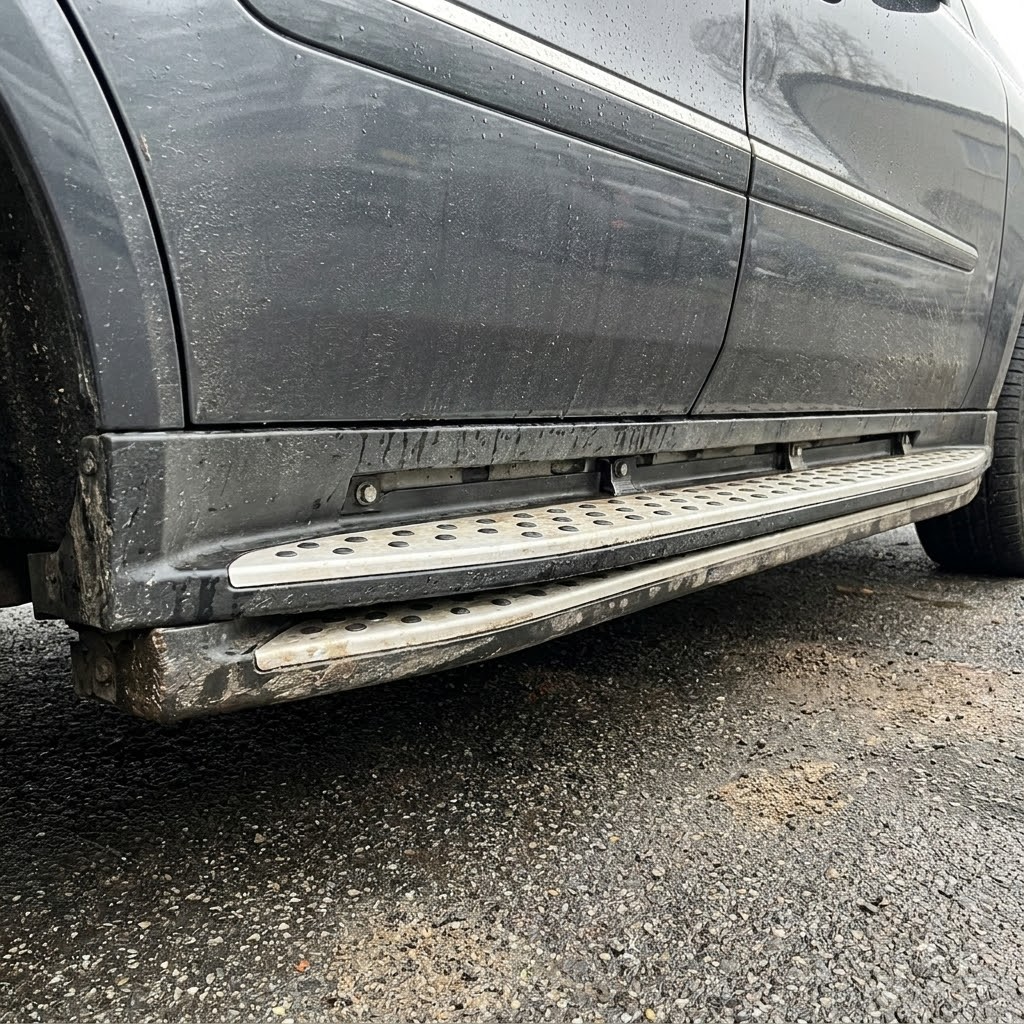 Running Boards For 2008 Mercedes ML 320 CDI 4MATIC: What They Are In Practice