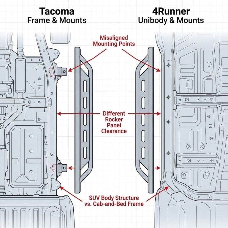 Will 4Runner Running Boards Fit Tacoma: How Fitment Really Works