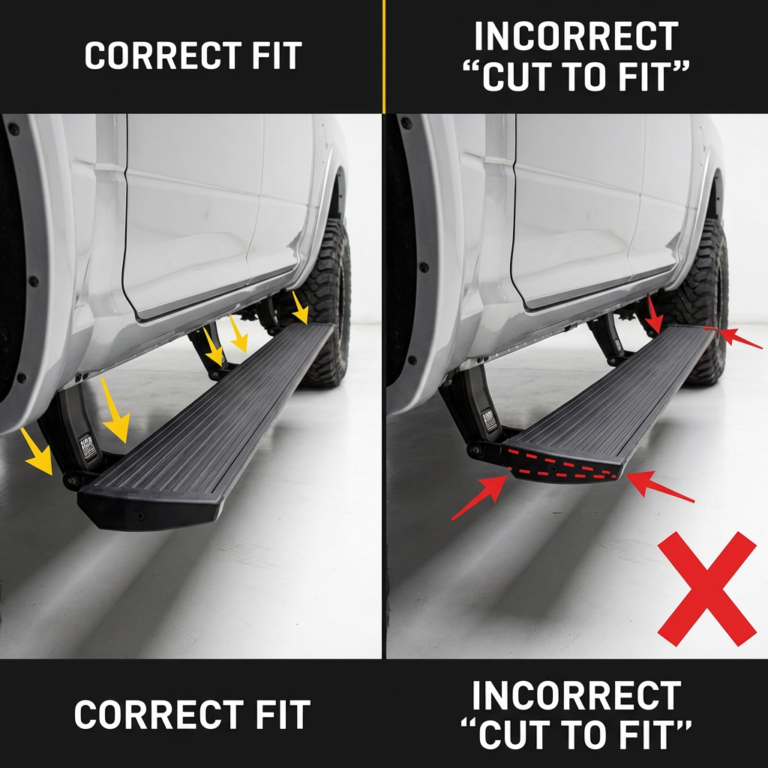 Can AMP Research Running Boards Be Cut to Fit? What That Question Really Means