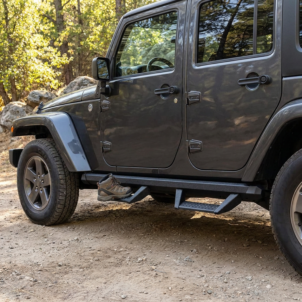 2014 Jeep Wrangler Running Boards: Choosing The Right Style - commercial_review