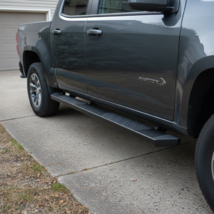 5-Inch Black Aluminum Running Boards Overview