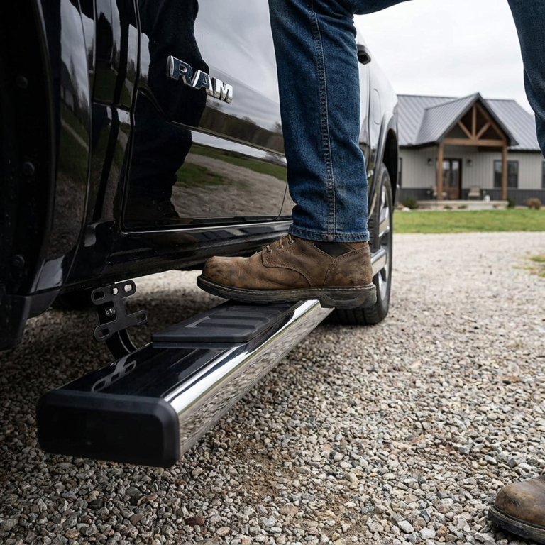 Ram 1500 Running Board: COMNOVA 6-Inch Boards In Real Use