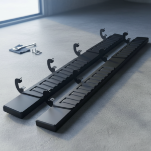 COMNOVA 6-Inch Running Boards (Black, Pair) Overview