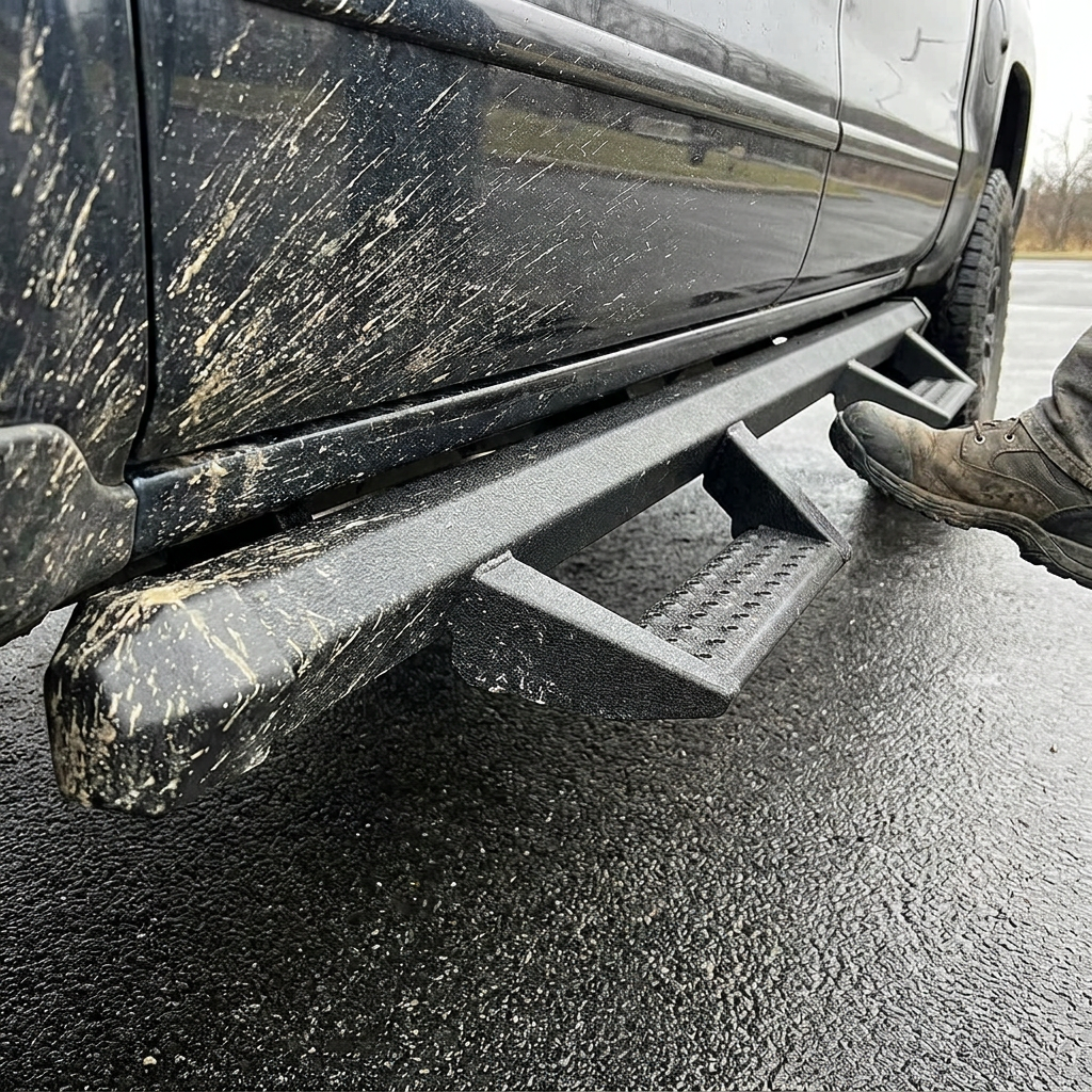 What to expect from a 4-inch carbon steel running board in daily use