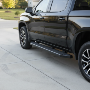 6-Inch Flat Running Boards for Crew Cab Trucks