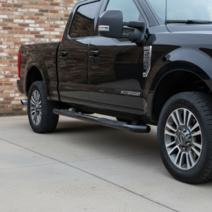3-Inch Round Bent Nerf Bars for Super Duty SuperCab