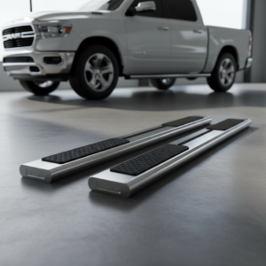 6.5" Chrome Running Boards for Ram 1500 Quad/Extended Cab