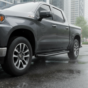 6.5in Stainless Steel Running Boards Overview